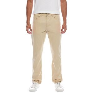 Dl1961 Mens Russell Maplewood Slim Straight Jean, Beige
